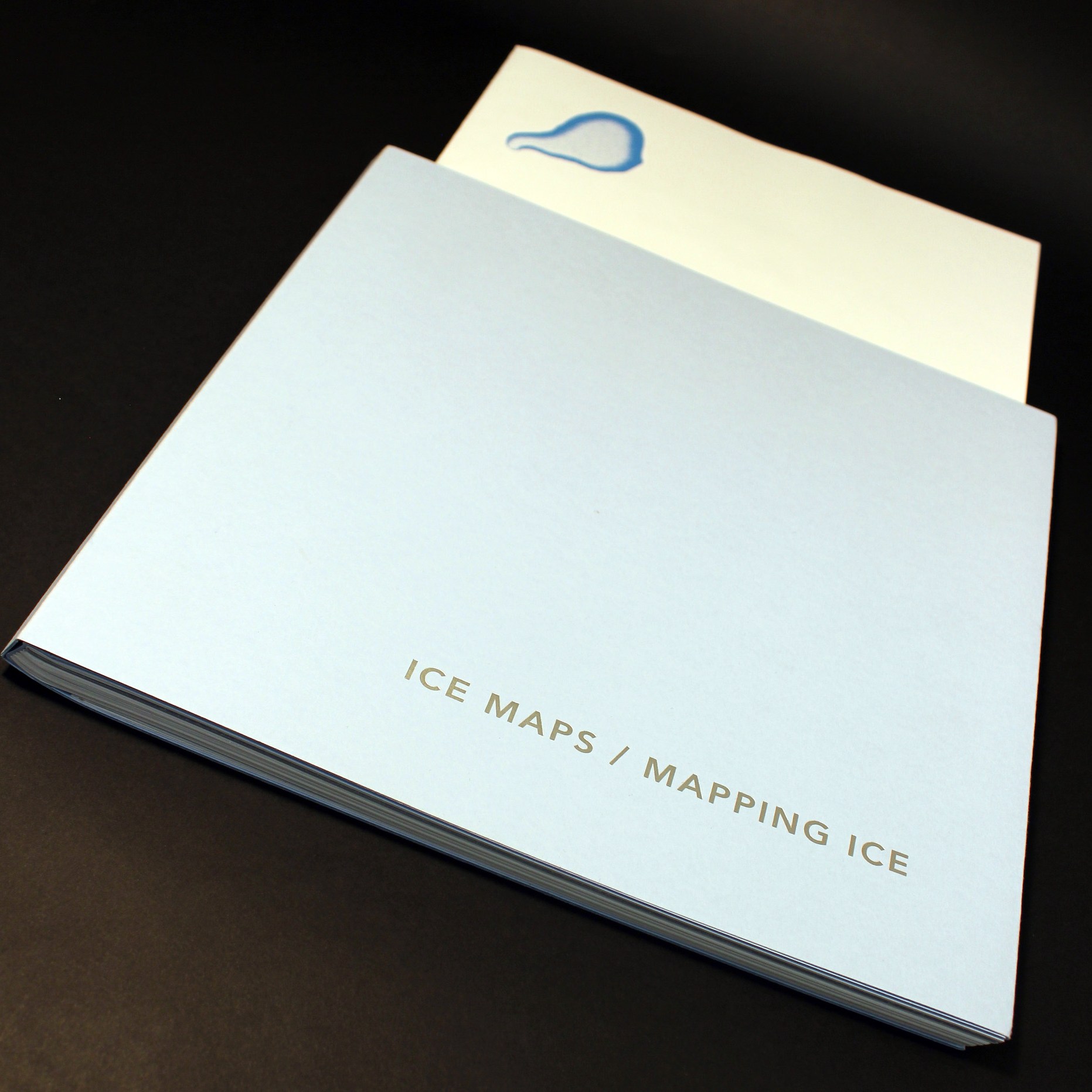 Book cover of Ice Maps / Mapping Ice by Iwona Abrams